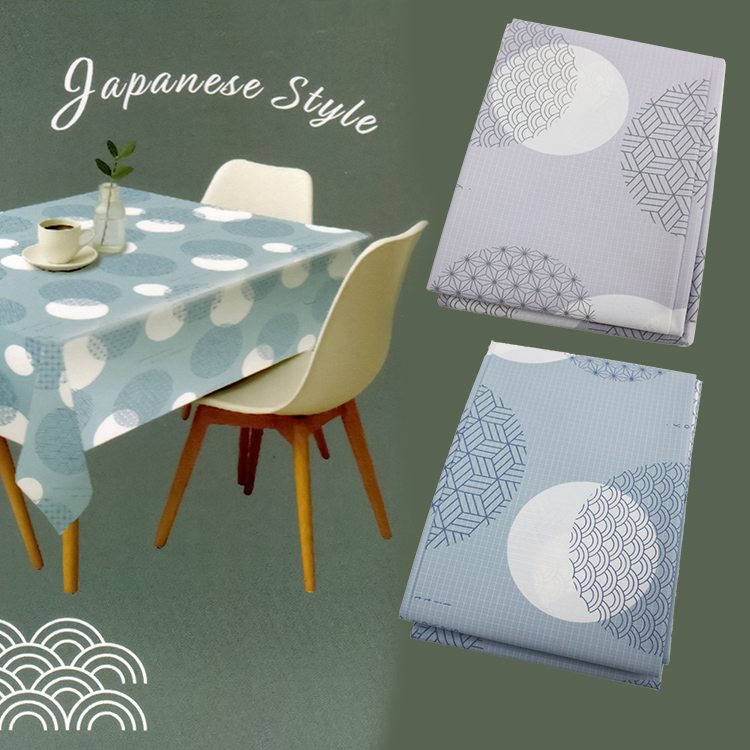 日式風和紋桌布-137x183cm-2入, , large