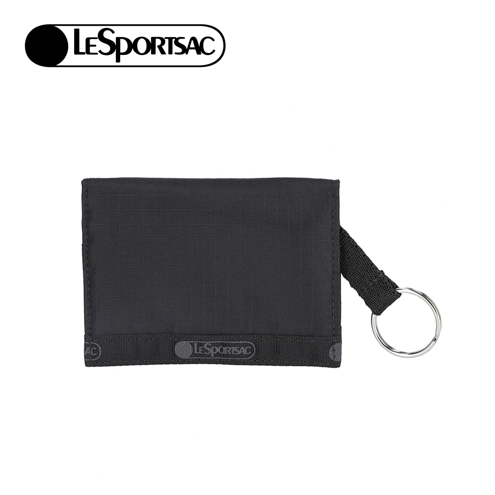 Lesportsac Snap Card Case 按扣卡夾/ 永恆黑, , large