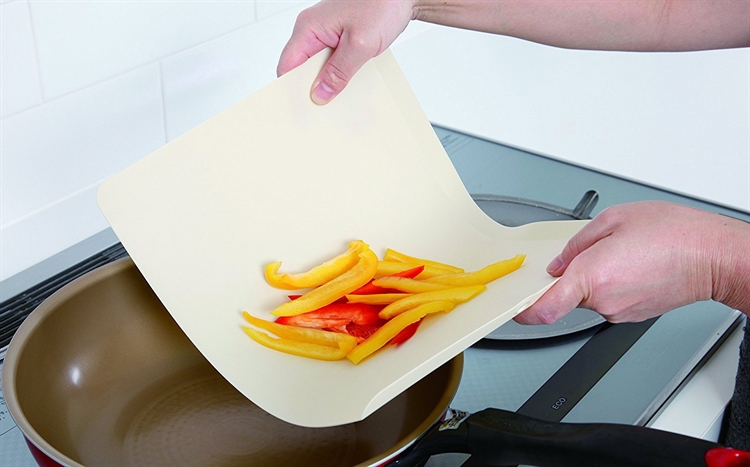 Convenient Storage Cutting Board Set (Orange), , large