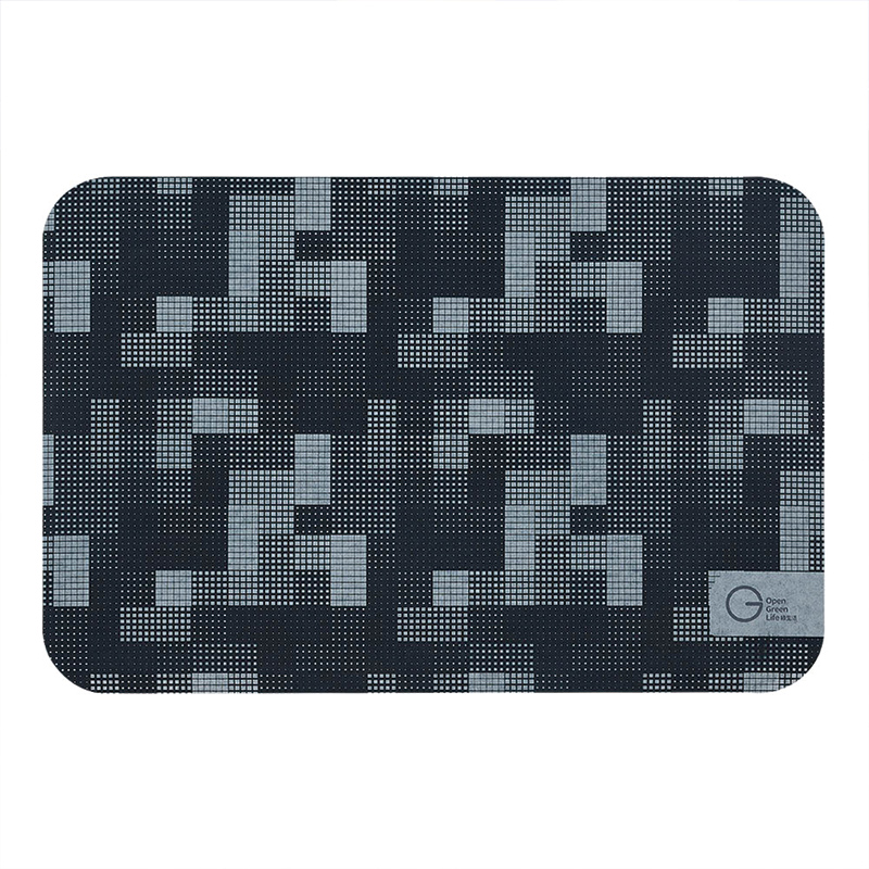 【Monster】Thick Soft Diatomaceous Earth Absorbent Mat &ndash; Perfect Chic (60x40cm) &ndash; Slate Blue, , large