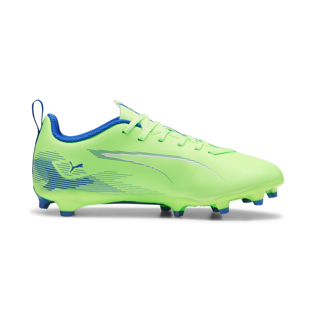 [秉宸] PUMA ULTRA 5 PLAY FG/AG Jr 兒童釘鞋 蘋果綠 草地足球 大釘 10769503, , large