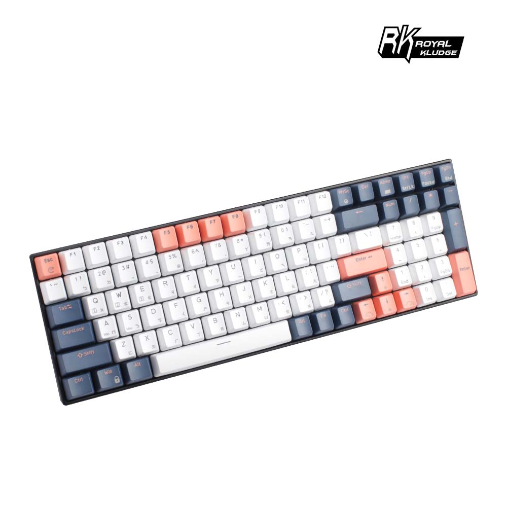 RK 100 key RGB Mechanical Keyboard ( brown switches ), , large