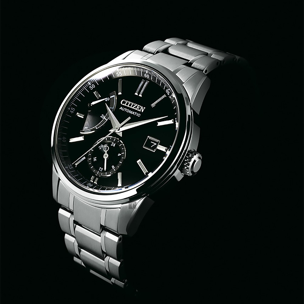 CITIZEN 星辰 正能量動儲機械紳士腕錶 NB3001-53E, , large