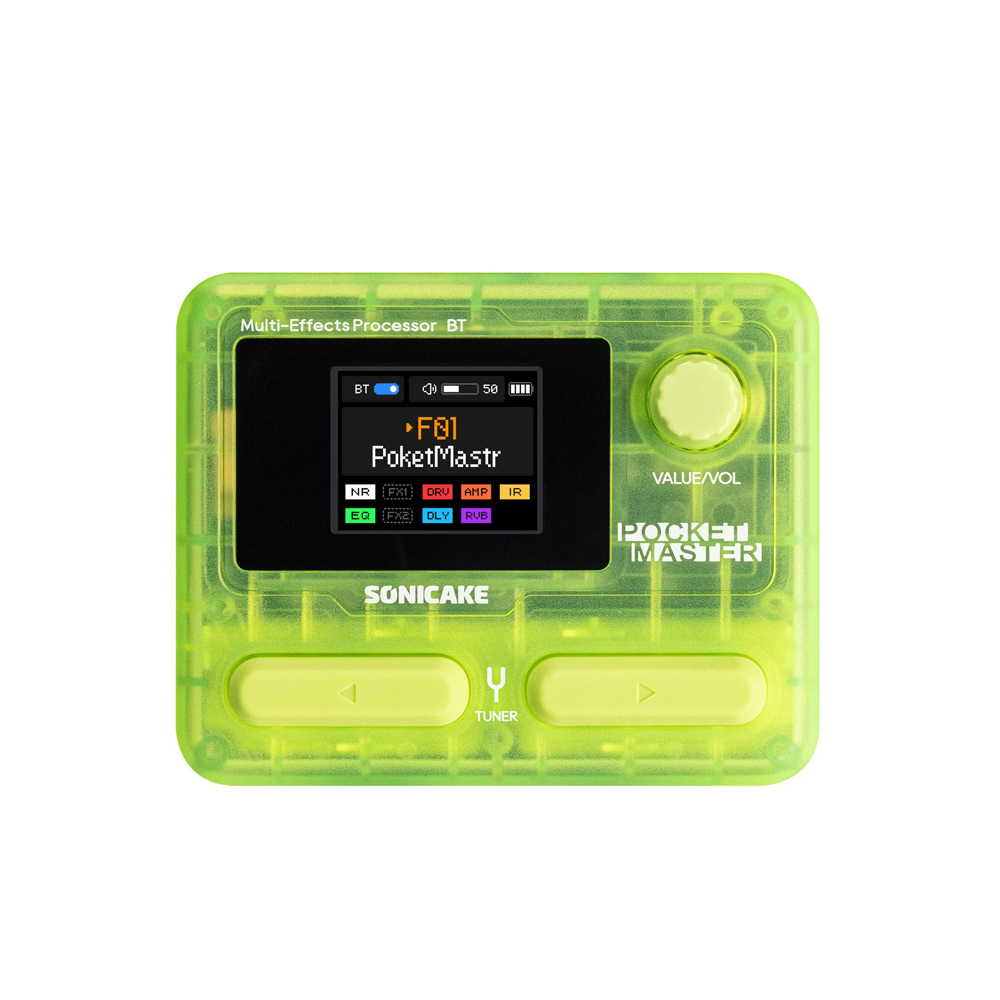 Sonicake Pocket Master 迷你綜合效果器 GAMEBOY綠【敦煌樂器】, , large