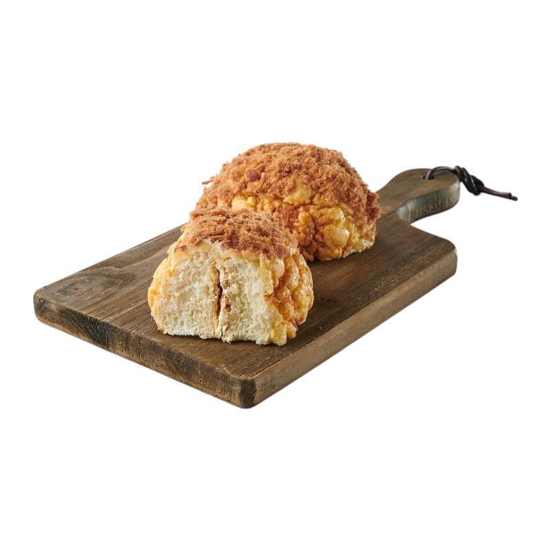 Cream Pork Floss Melon Bread, , large