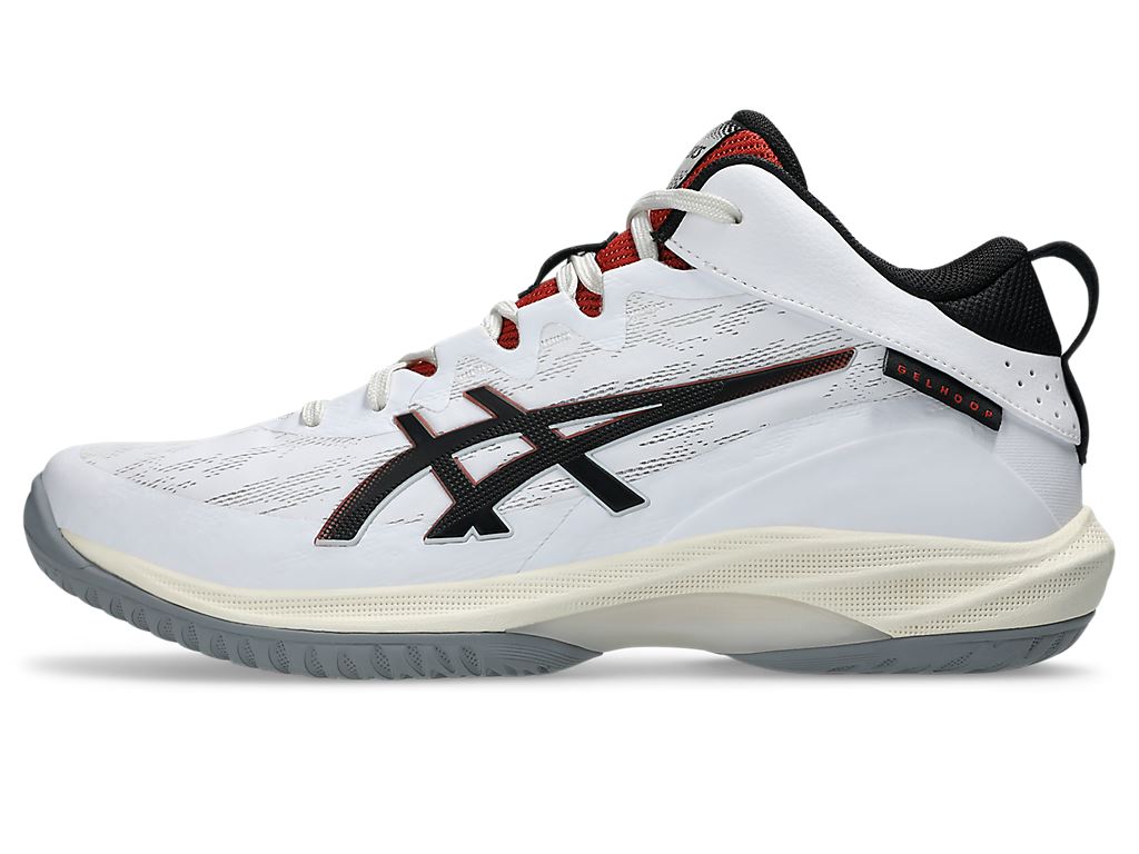 [秉宸] ASICS GEL-HOOP V17 S 籃球鞋 白灰紅 1063A101-104, , large