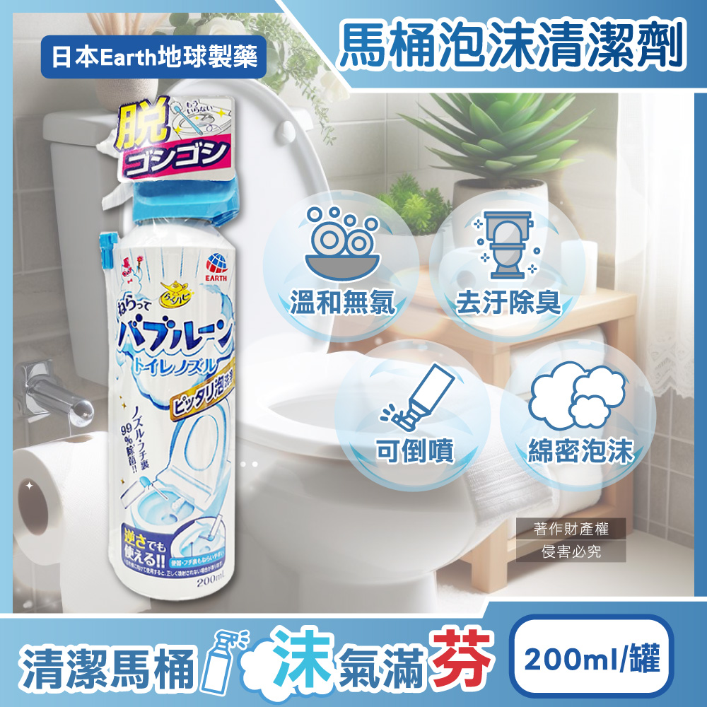 Earth Foam Spray Detergent 200ml, , large