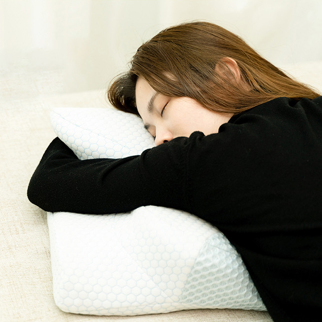 DEAR.MIN - Upgraded Ultra-Fast Sleep Fit Neck Comfort and Anti-Snoring Pillow