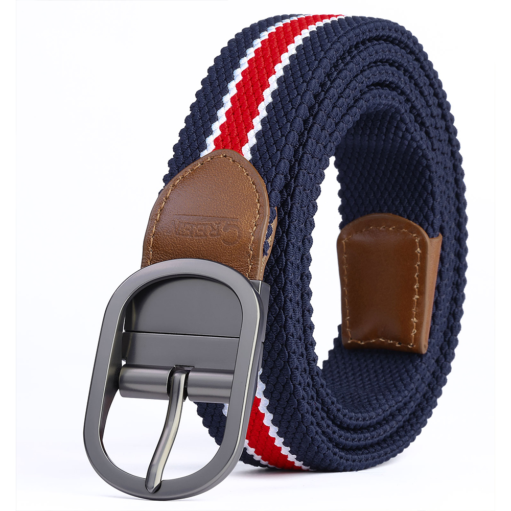 Green Golf G4587 Reversible Stretch Woven Belt