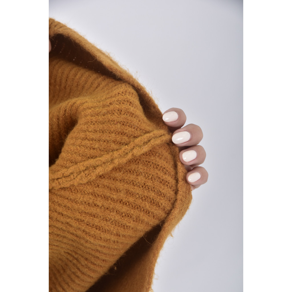 (XL) 質感圓領黃色上衣二手衣, , large