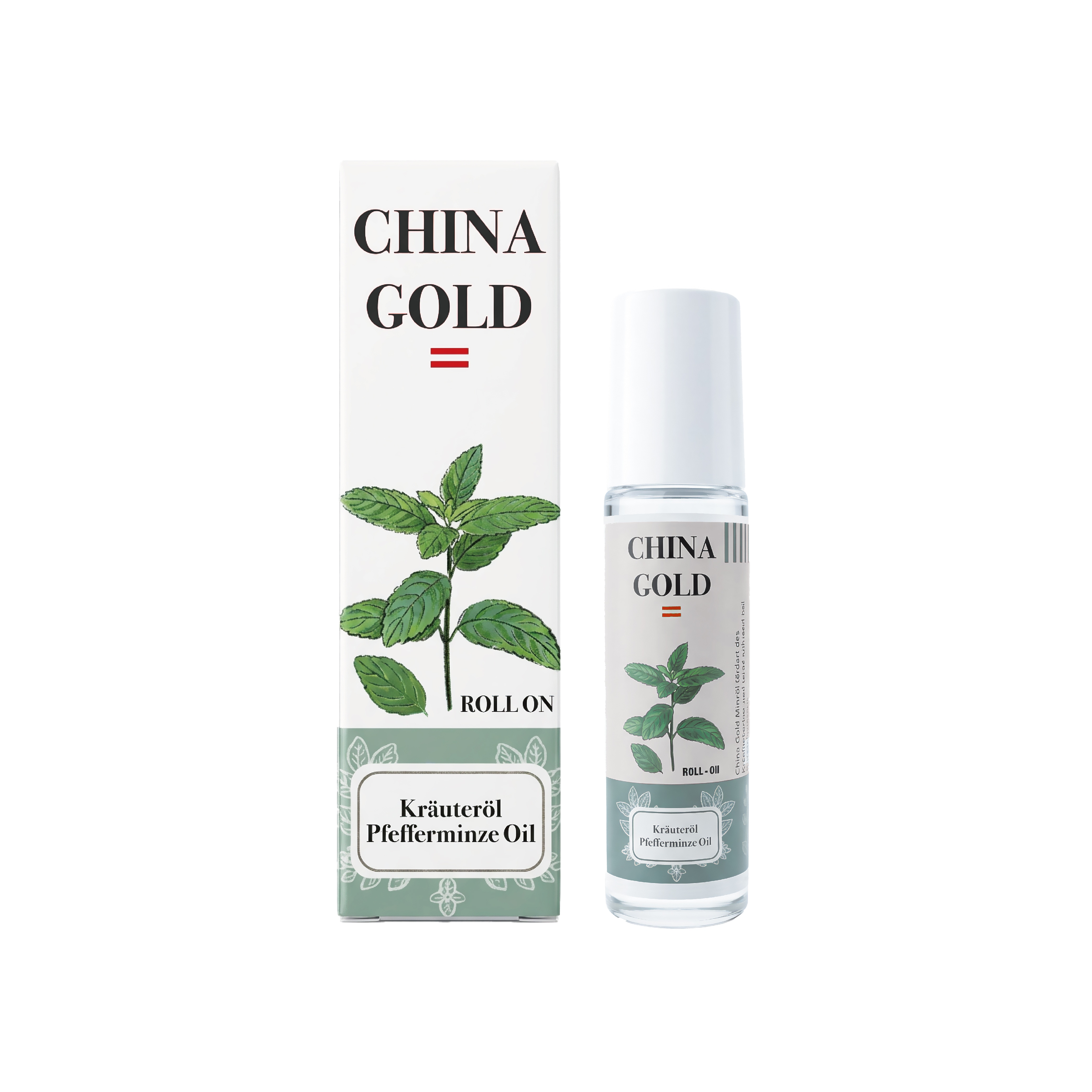 CHINA-GOLD 奧地利薄荷精油滾珠瓶10ml, , large
