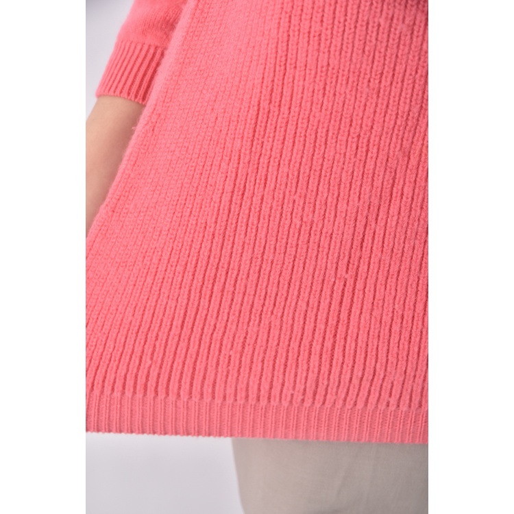 (S) 質感粉色長袖上衣二手衣, , large