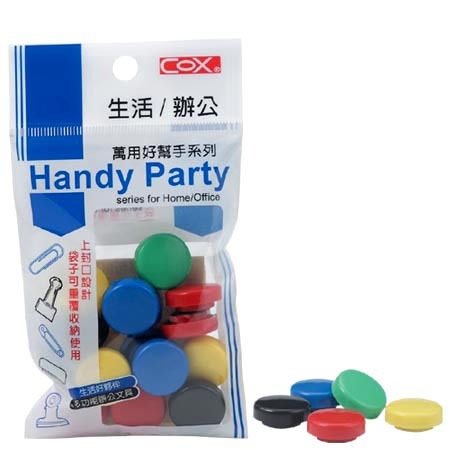 COX三燕  20mm彩色磁鐵HM-020, , large