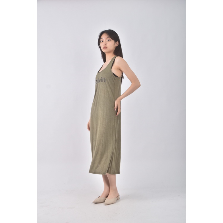 (S) tokyo fashion字母寬鬆綠色洋裝二手衣, , large