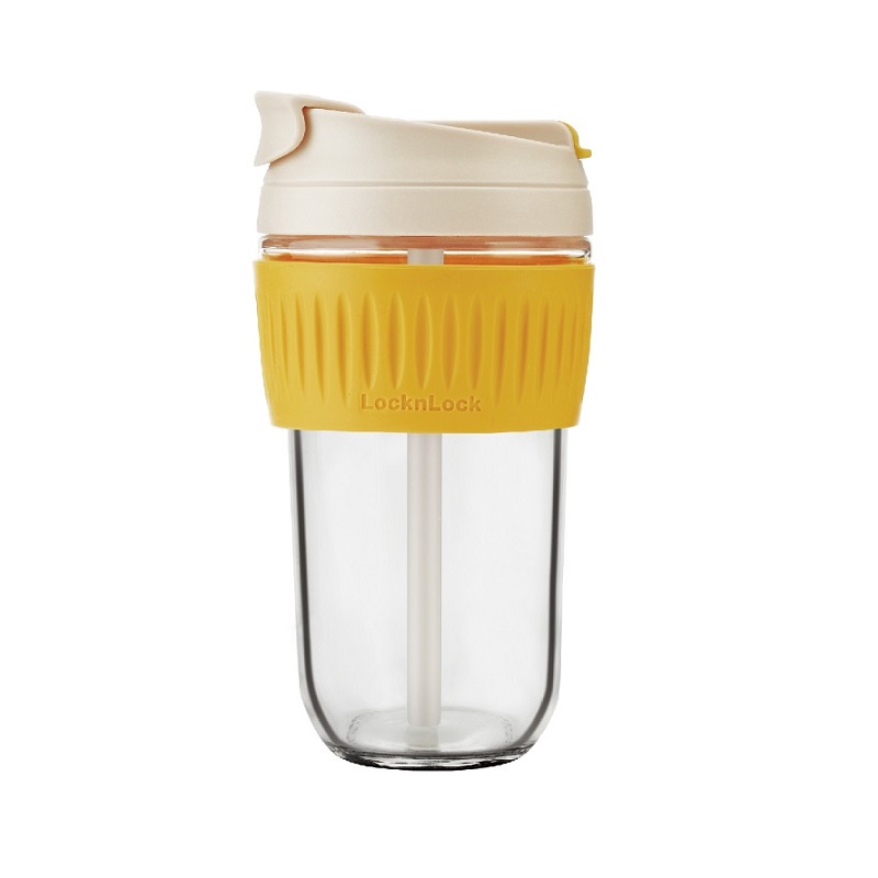 LL Dual Glass Cup/500ml, 黃色, large