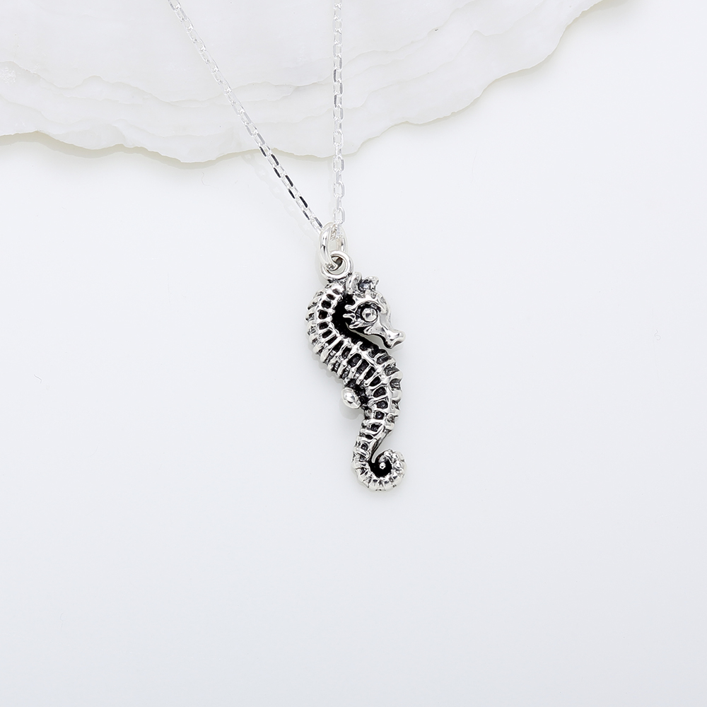 【Angel & Me】Mr. seahorse paternal love s925 sterling silver necklace gift