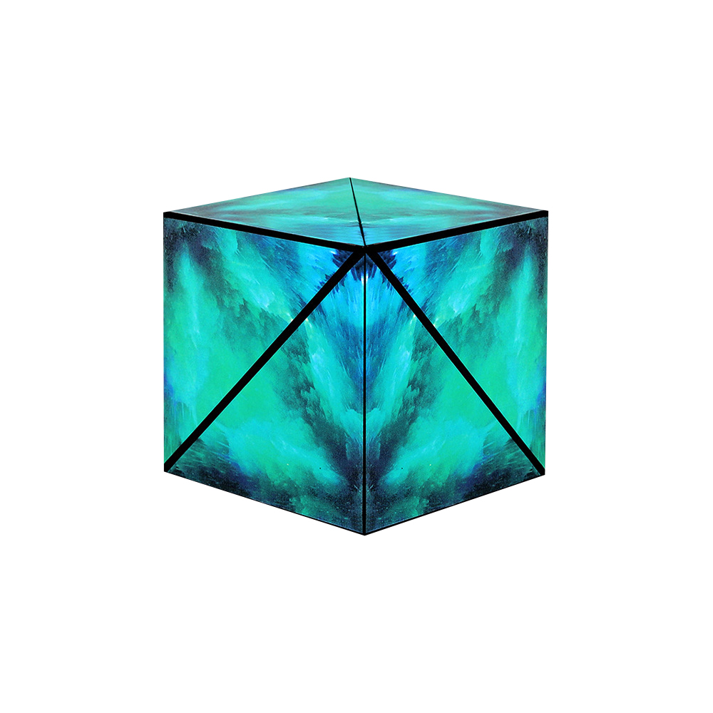 【啾愛你】立體百變磁力解壓魔方-極光綠, , large