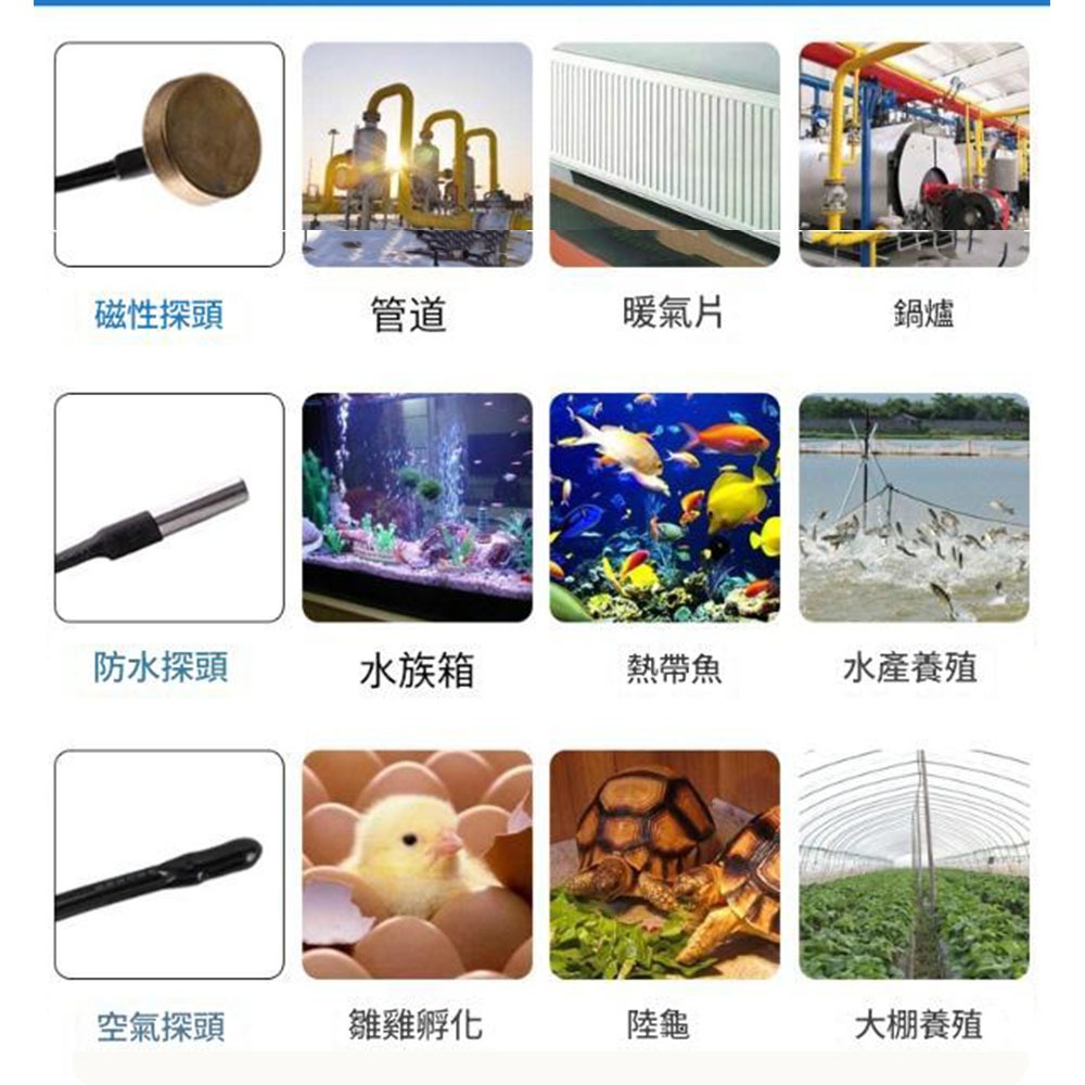 110V thermostat + waterproof connector, , large