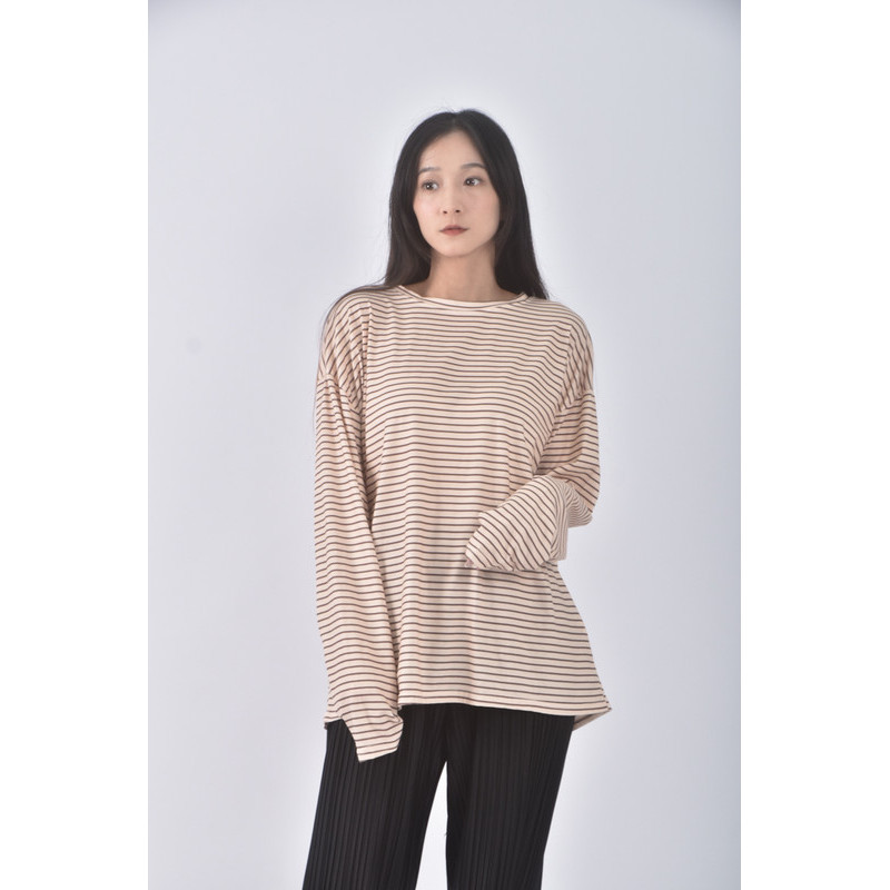 (XL) g yy studio質感圓領黃色長袖上衣二手衣, , large