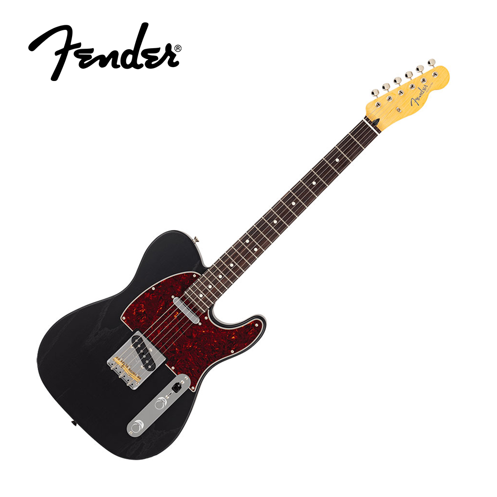 Fender MIJ LTD Hybrid II Tele Raw Ash Rw BLK 電吉他【敦煌樂器】, , large