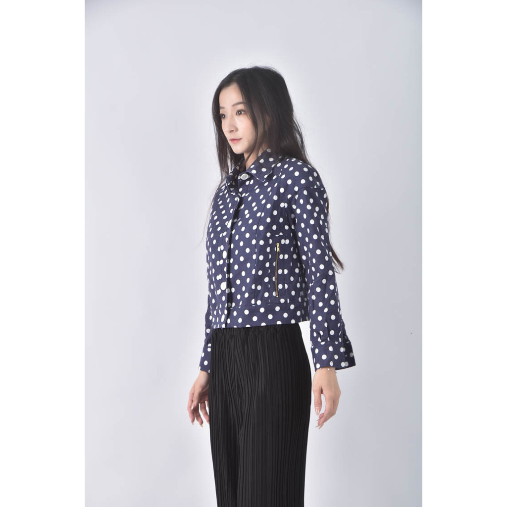 (S) see by chloe圓點藍色外套二手衣, , large