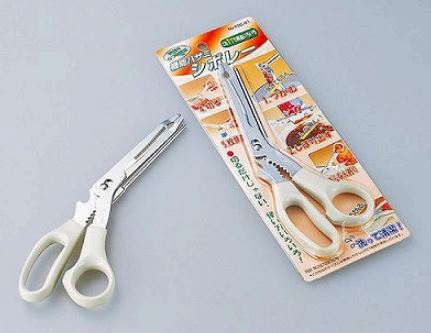 【毓秀堂】下村工業 多功能廚房剪刀(白), , large