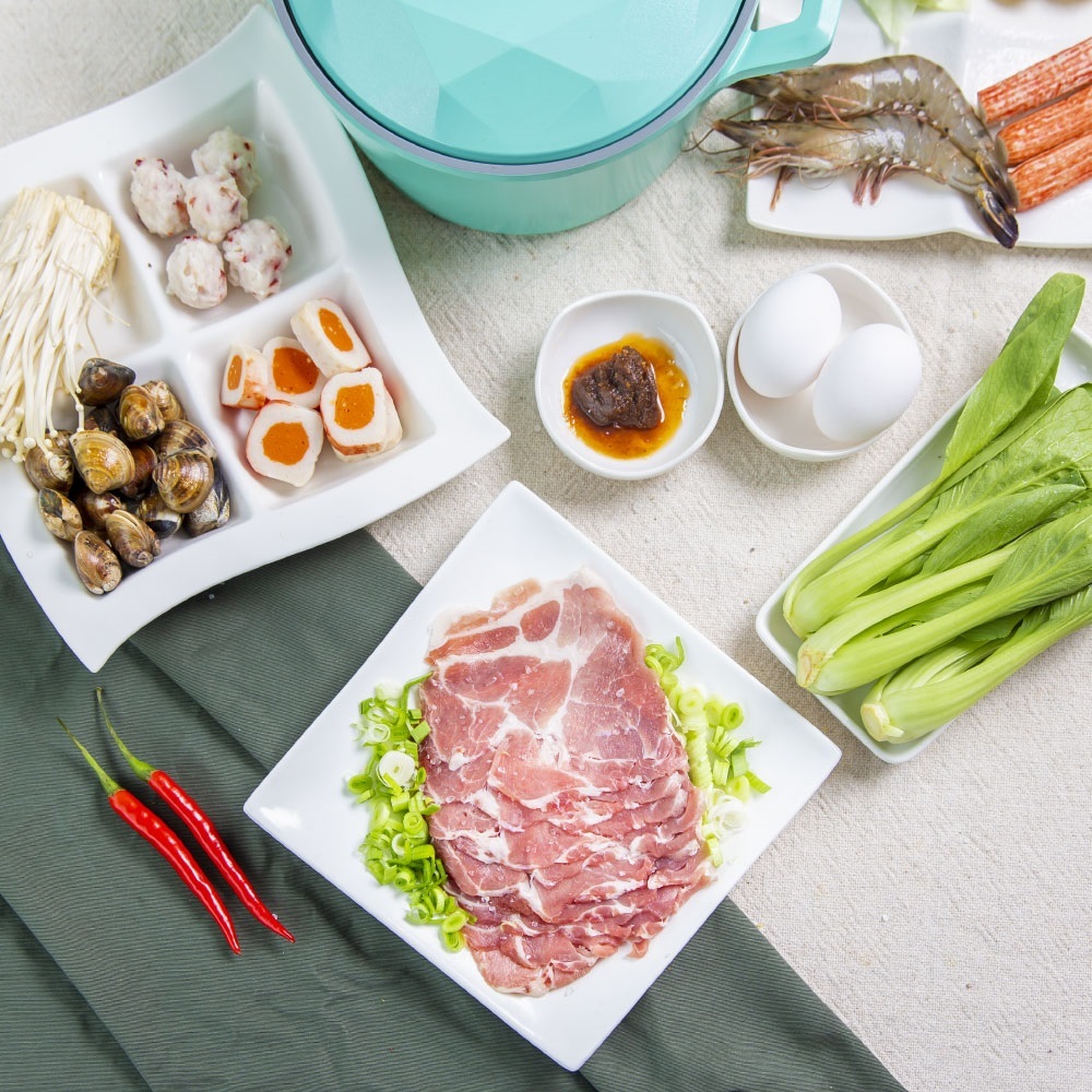 【氣炸人生】立大精品肉舖_豬梅花火鍋肉片250g, , large