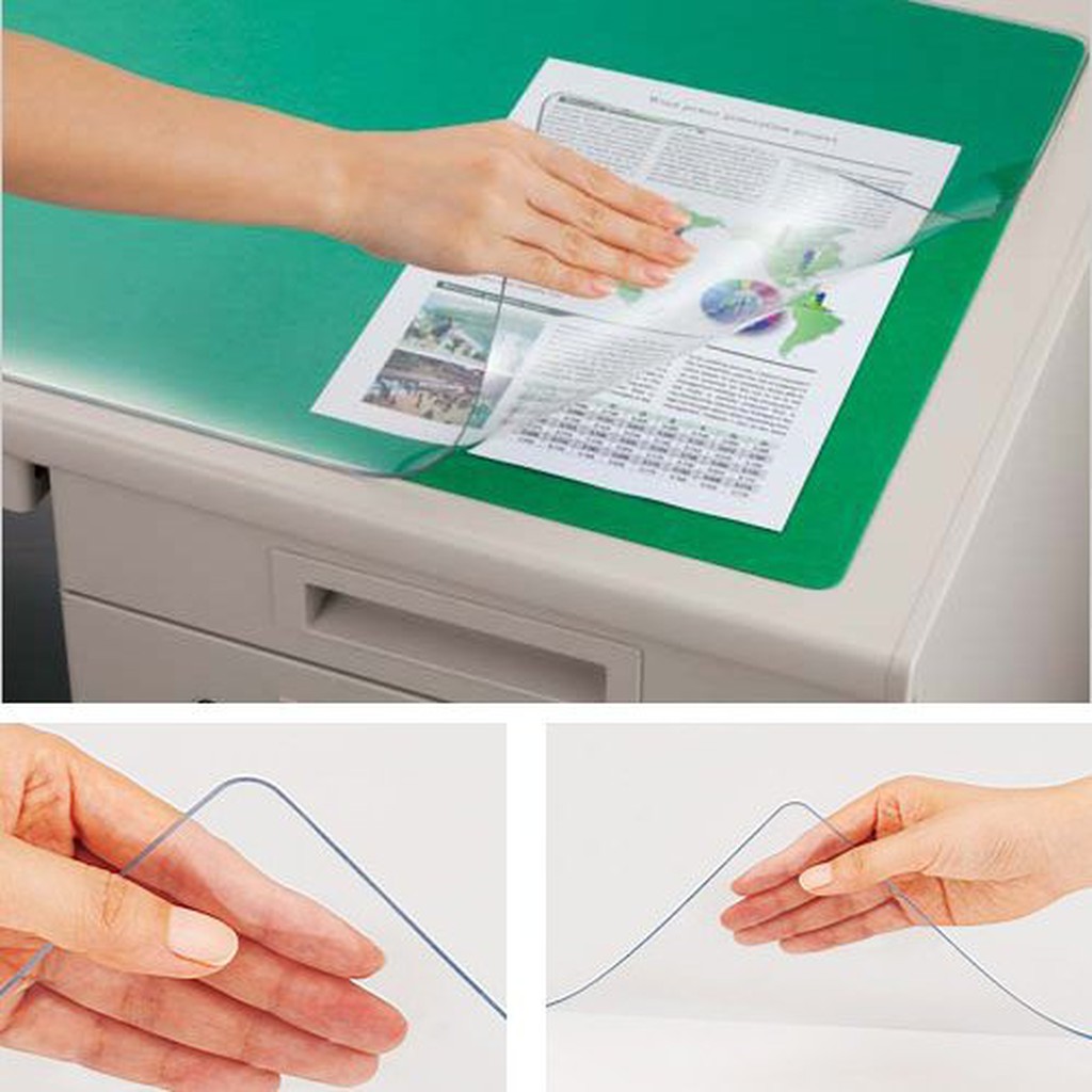 《C&B》DESK MAT透明桌墊 / 地墊 - 90*60CM 台灣生產, , large