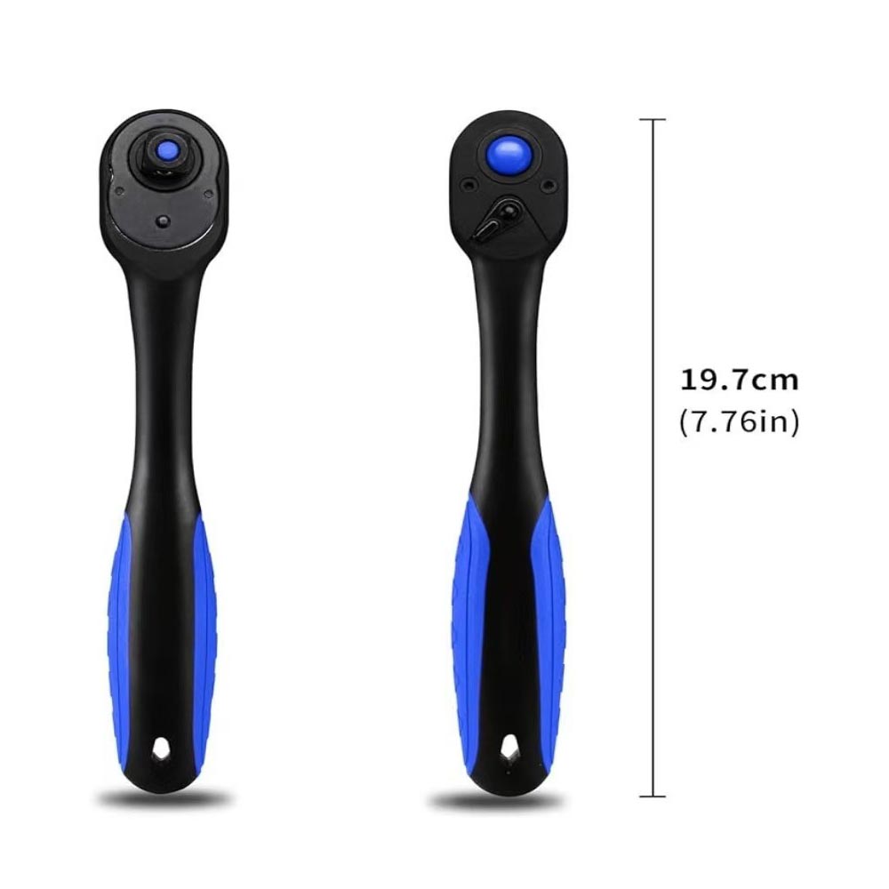 Two-way ratchet wrench 3 points 3/8, , large