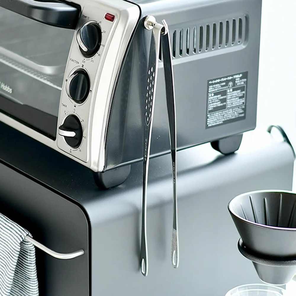 【Senbudō】Japan-Made Slim Multi-Purpose BBQ & Cooking Tongs 30.5cm &ndash; Large (304 Stainless Steel / Dishwasher-Safe), , large