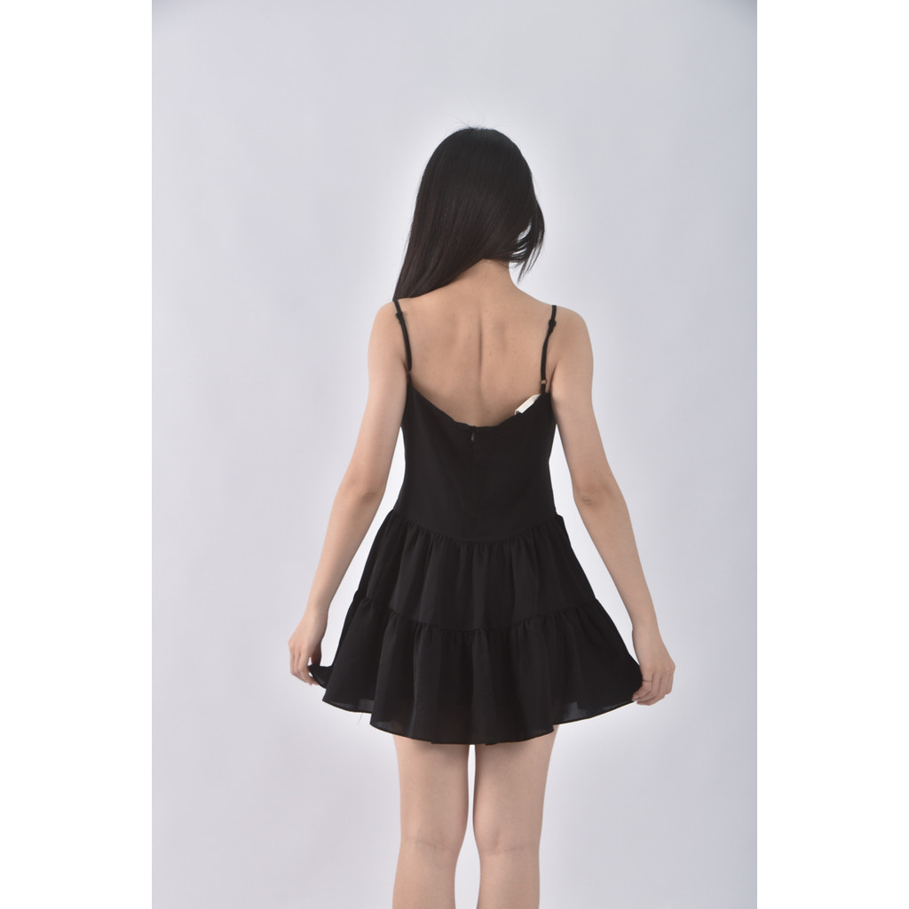 (S) and more韓牌蛋糕裙黑色洋裝二手衣, , large