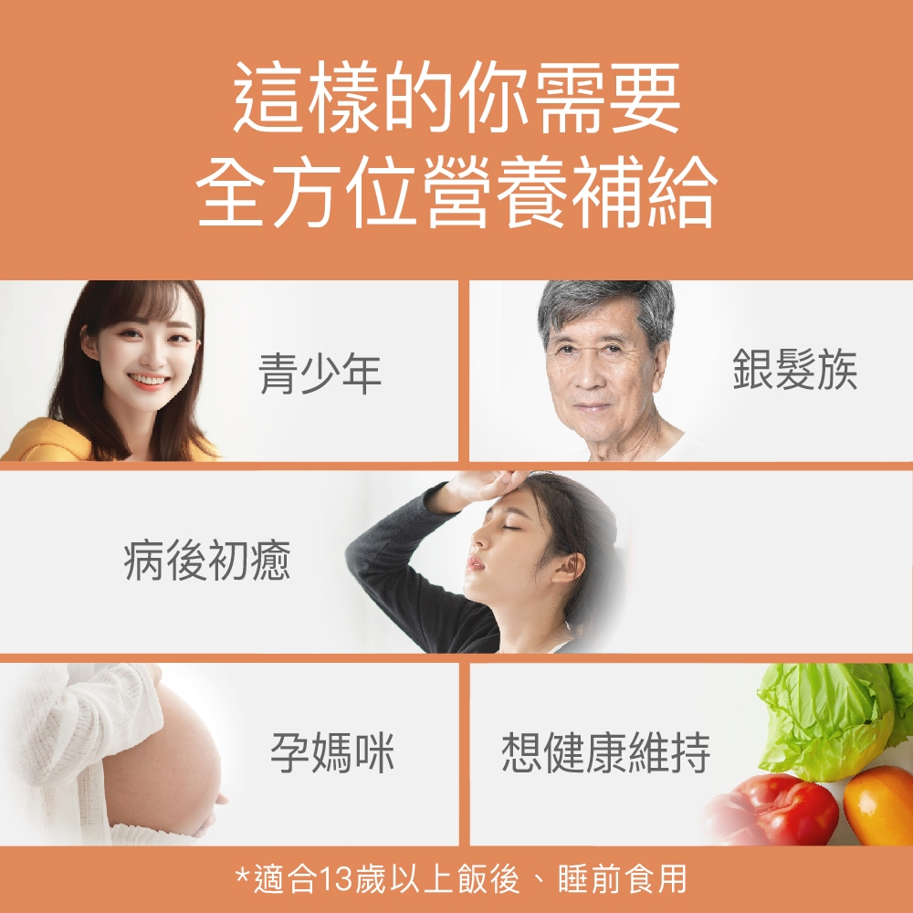 【FJ豐傑生醫】全能膠囊60顆/盒-綜合維他命+升級版，幫助入睡x養顏美容x孕婦營養補給, , large