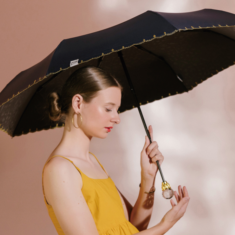 【德國boy】全遮光水晶刺繡晴雨傘(經典維多利亞), , large