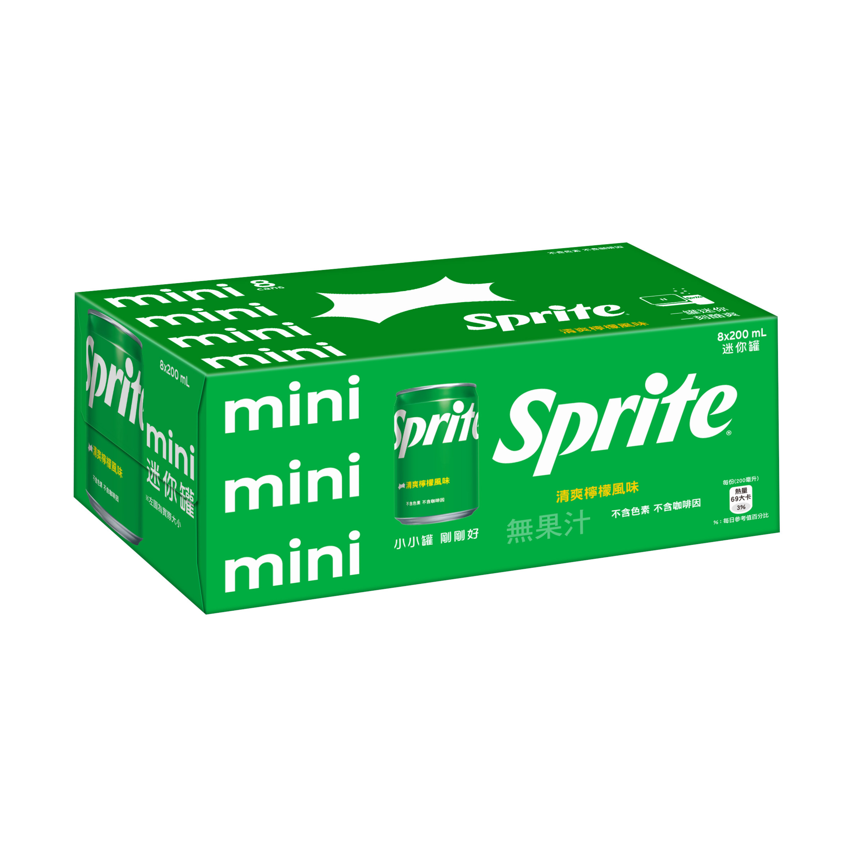 Sprite Mini CAN 200mlx8, , large