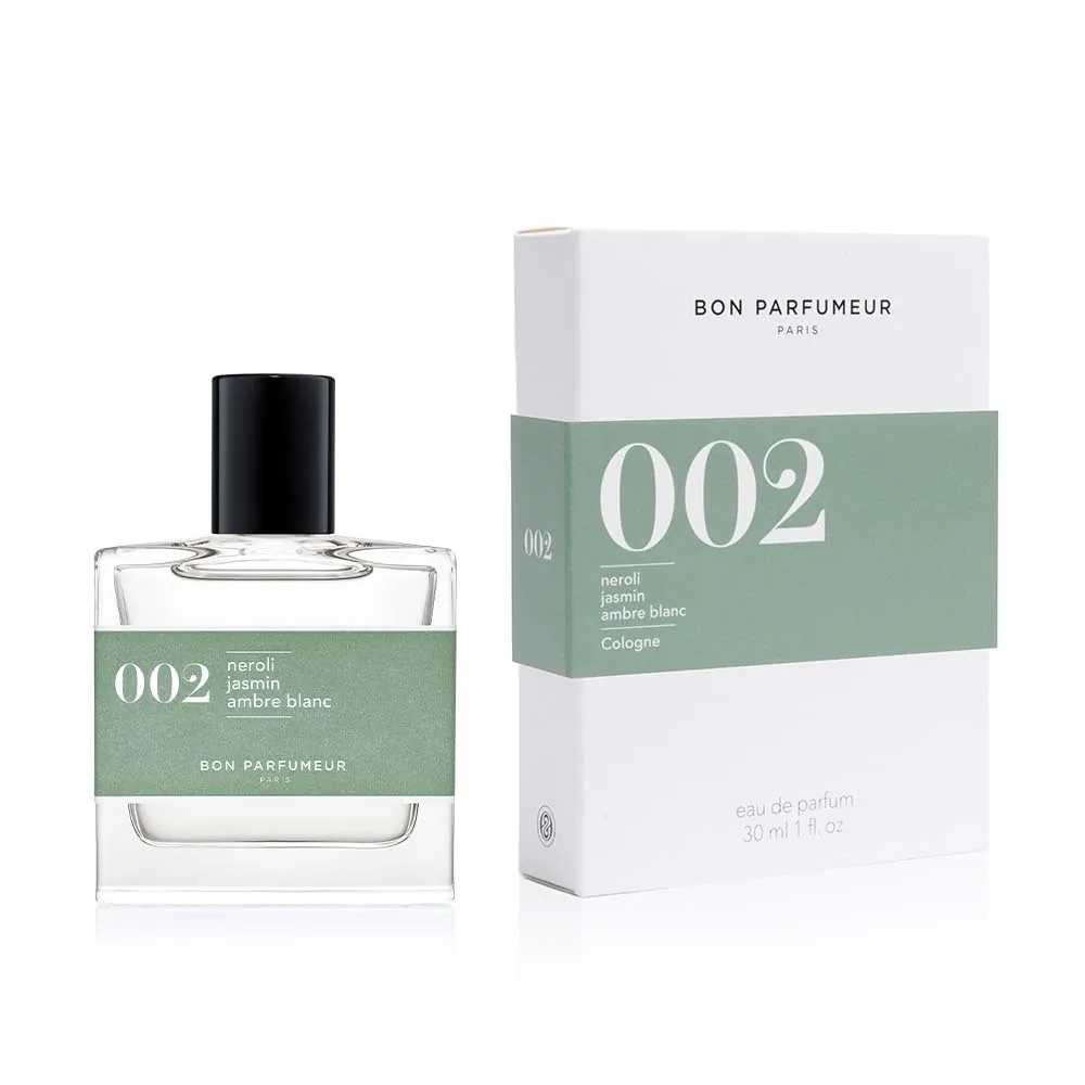法國Bon Parfumeur｜中性淡香精30ml #002 - 橙花油 x 茉莉 x 白琥珀, , large