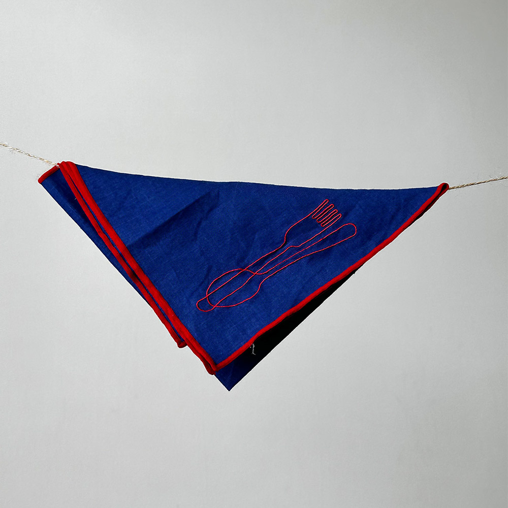 Embroidered Napkins-Cutlery, , large