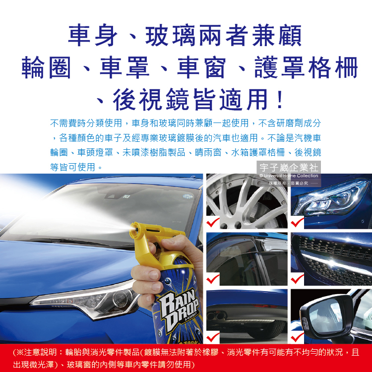 Soft99 W310 Rain Drop Car Coating 300ml, , large