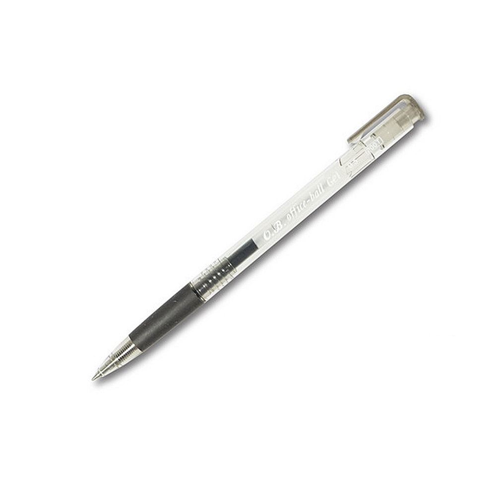 【O.B.】Gel 自動中性筆 0.38 mm 單色 12支 / 盒 OB-2538 - 多款可選, , large