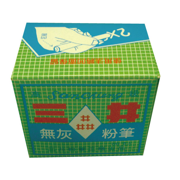 【教育牌】粉筆 白色 50支X48盒 /箱 X 3箱 / 組(共7200支), , large