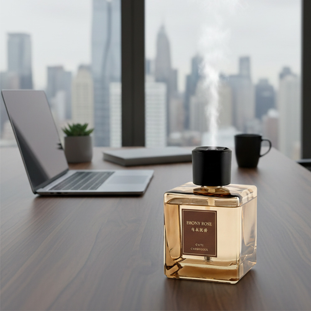 自動噴霧香氛機 505ML 禮盒裝【烏木沉香】自動擴香 自動噴香機 擴香機 精油香薰機 香氛機 家用香氛機 香薰噴霧機 大容量, , large