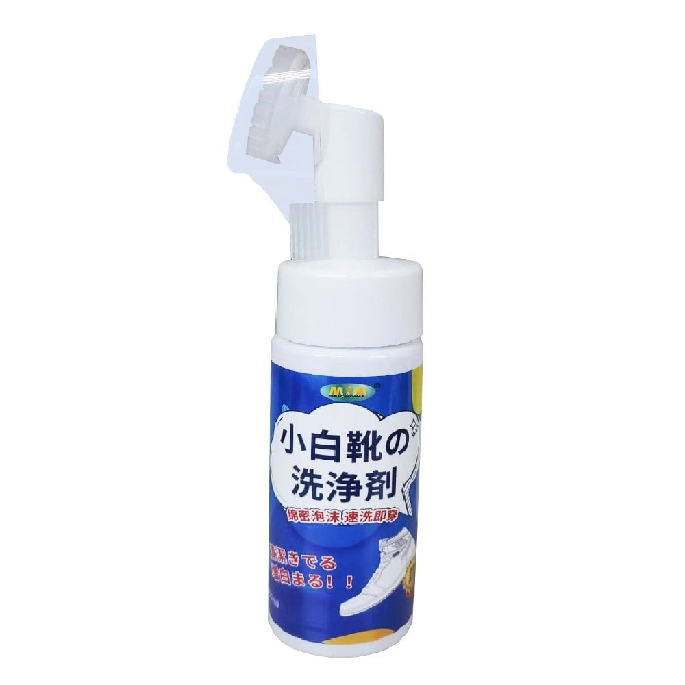 [春佰億]愛家捷 小白鞋清洗劑150ml 1瓶 擦鞋 乾洗鞋子 去除汙垢恢復潔白 不沾水快速清潔鞋面髒污 還原乾淨光澤柔軟, , large