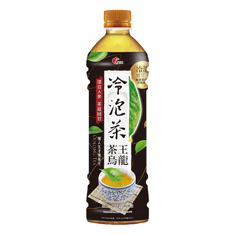 光泉冷泡茶茶王烏龍無糖585ml, , large