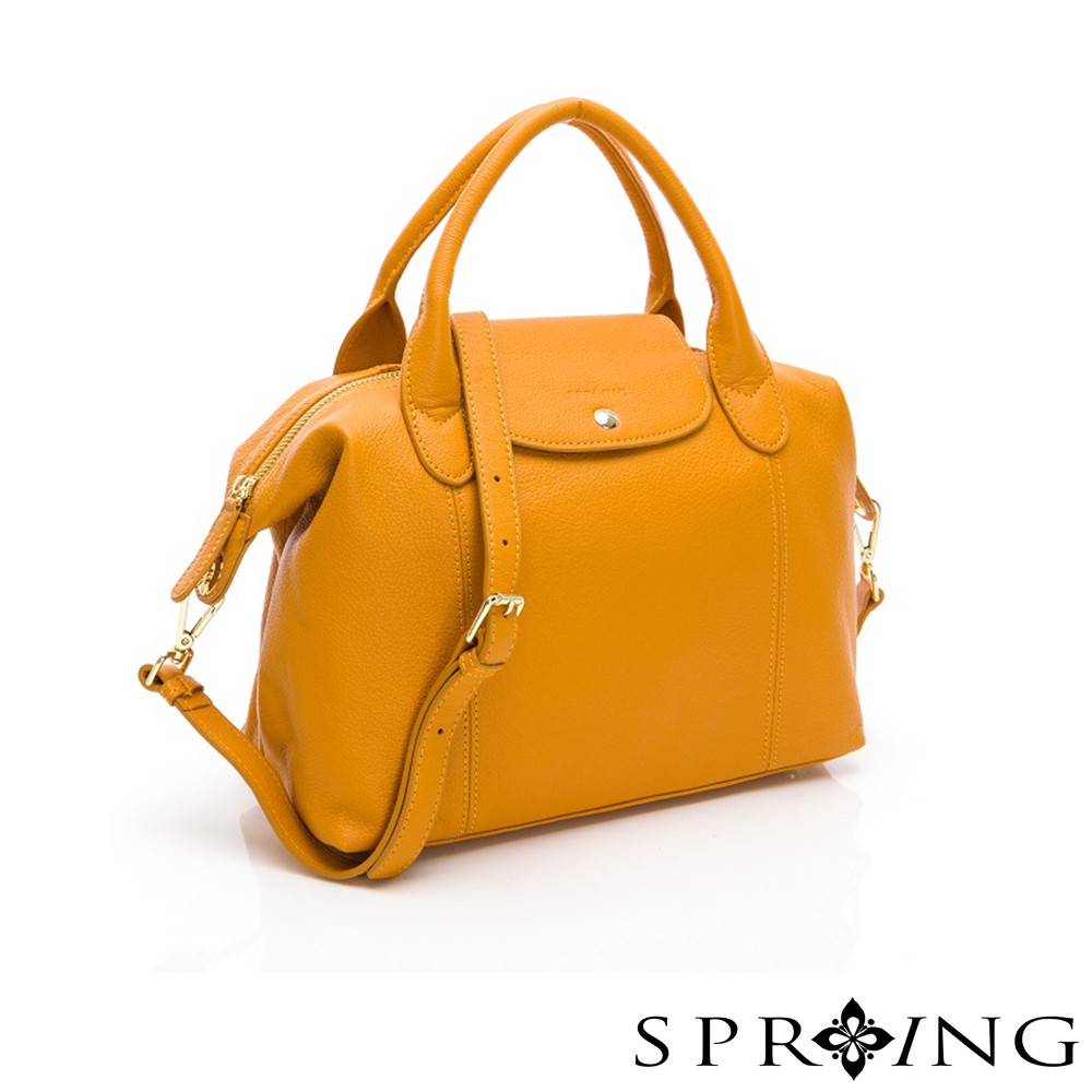 SPRING-真皮頭層牛皮波士頓3way包 牛皮斜背包 牛皮手提包 真皮托特包-多色, , large