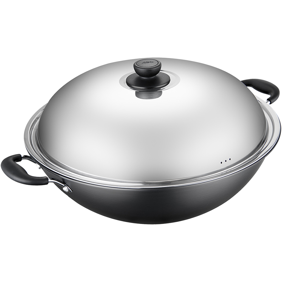 Uncoated ultra-lightweight wok, , large