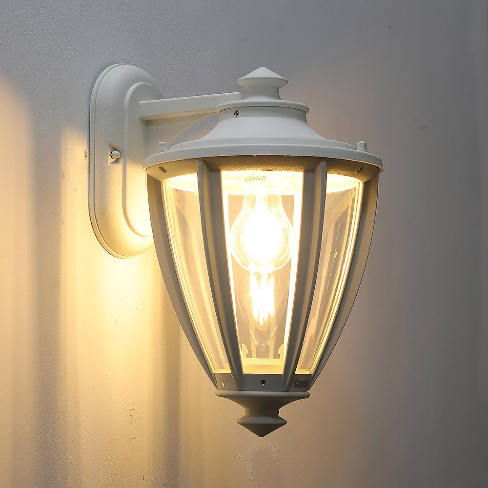 【卡米達】E27戶外庭園壁燈(CA1030WDWH), , large