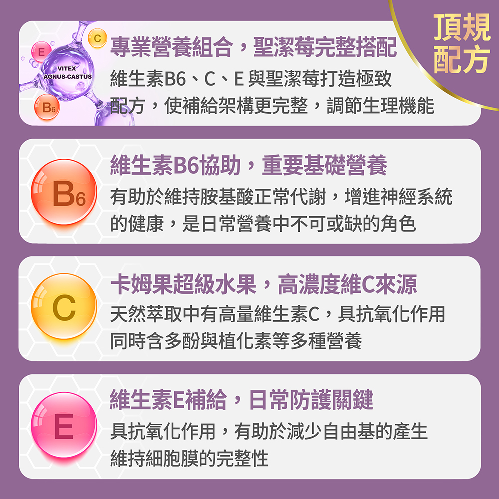 【FJ豐傑生醫】西班牙聖潔莓-60顆/袋(女性調理生理機能ｘ植物萃取), , large