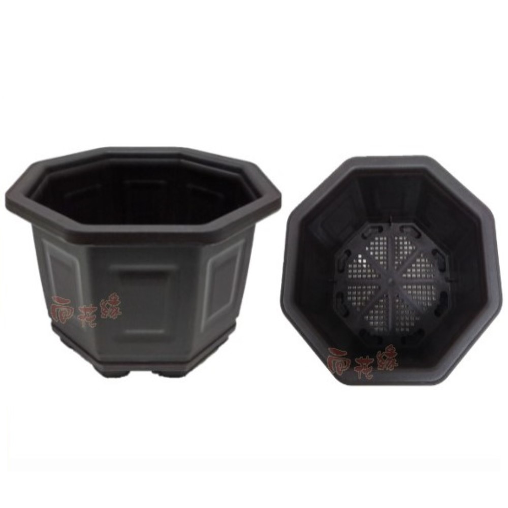 【向花緣】八角花盆 - 9吋, , large