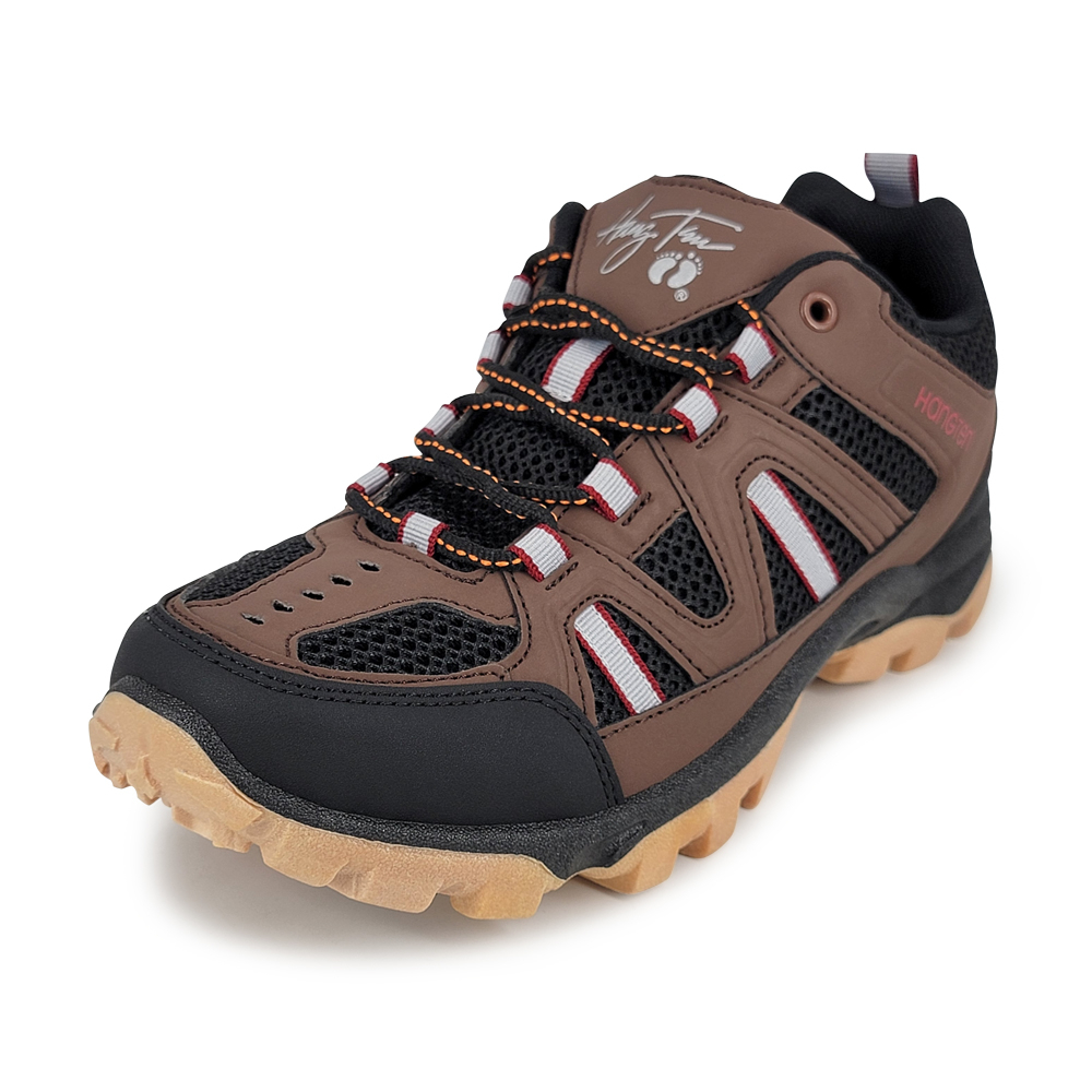 HANG TEN 戶外透氣運動鞋 男運動鞋 男鞋 慢跑鞋 健行 旅遊 吸濕 排汗 輕量 緩震 散熱 減壓 止滑 黑 藍, , large