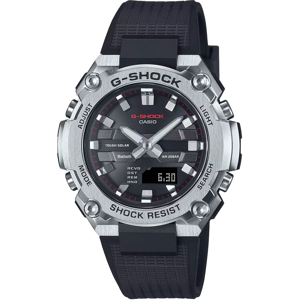 CASIO 卡西歐G-SHOCK 纖薄太陽能藍芽手錶 GST-B600-1A