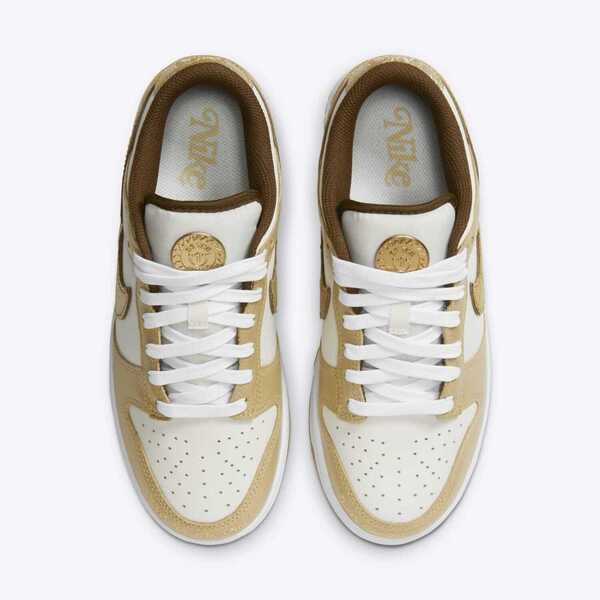 Kixpress-Nike W Dunk Low LX 女 休閒鞋 經典 低筒 古銅金幣 美拉德 奶茶金 [HM3695-071], , large